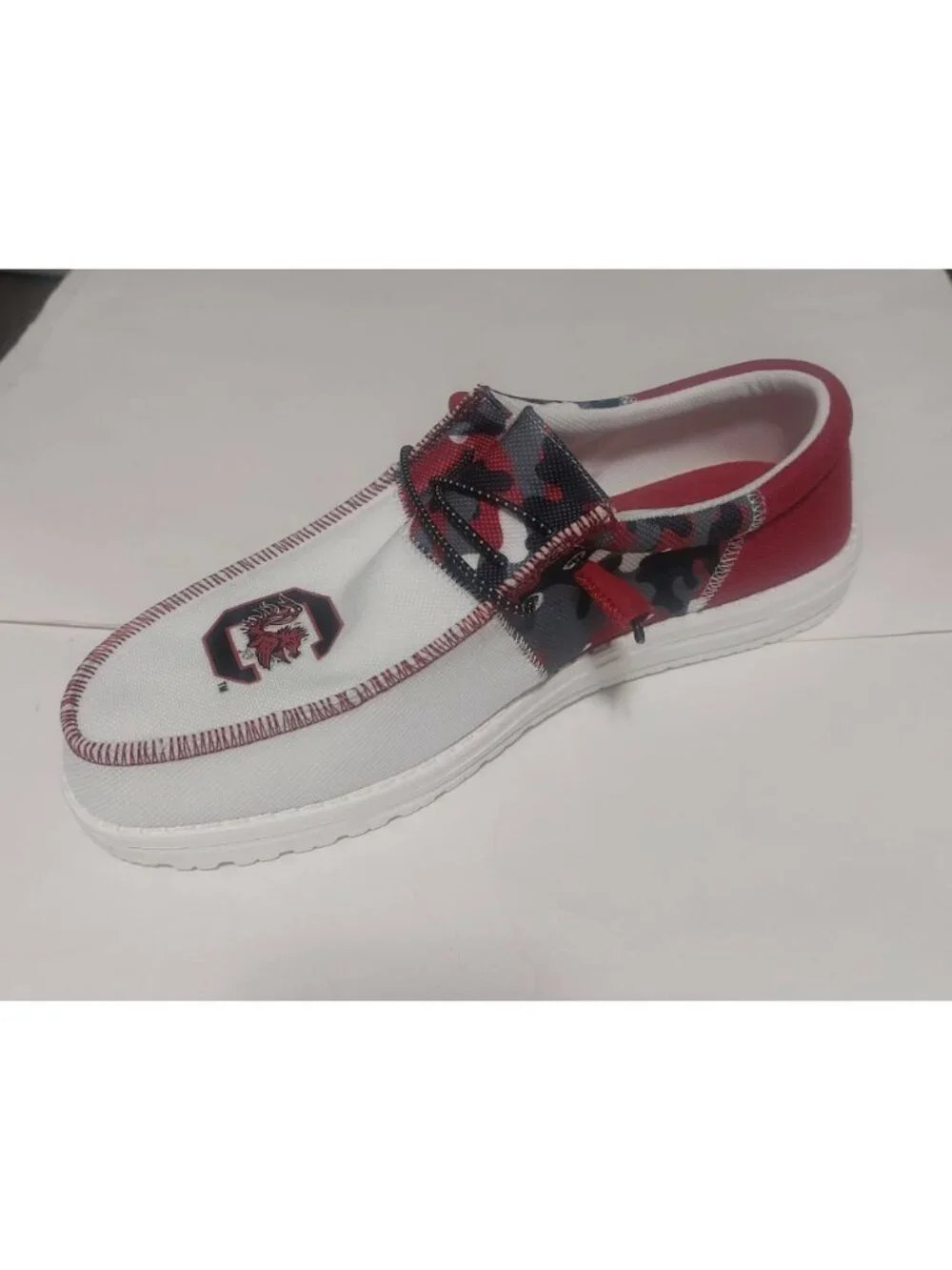 Hey Dude Wally Mens Size 15 South Carolina Gamecocks Casual Slip On Shoes Loafer